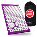 Acubliss Premium Acupressure Mat – 8358 Points, Purple (26x16x1)