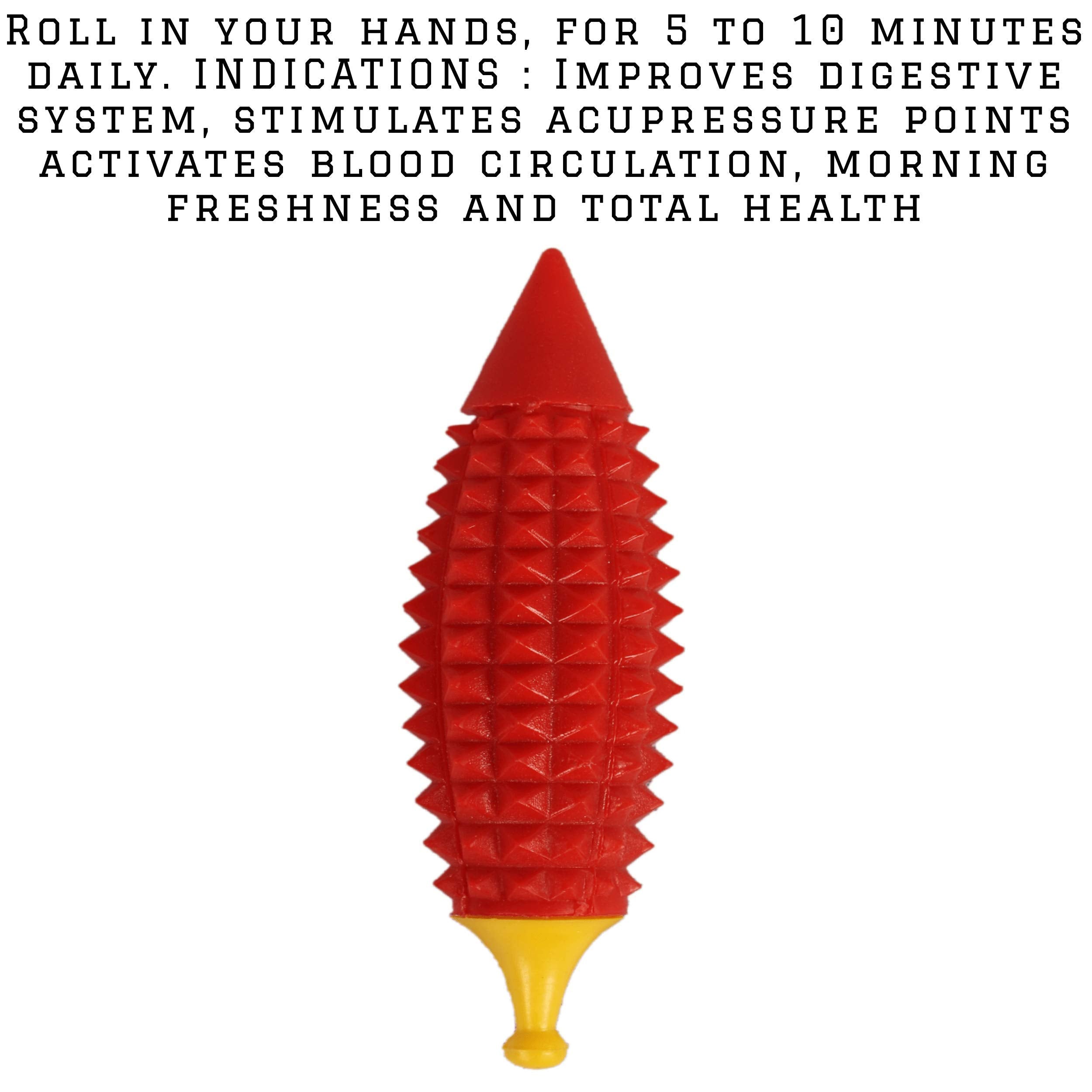 Acupressure Massage Tools Kit – Full Body Pain Relief | Finger Massager & Sujok Ring Set