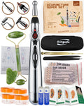 Acupuncture Super Set – 5-Head Pen, Gua Sha, Ear Seeds & Accessories