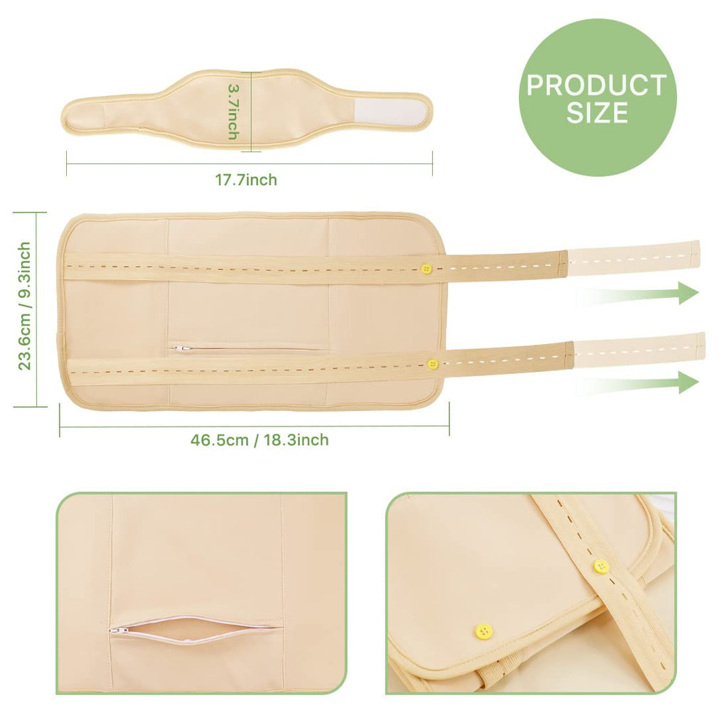 Castor Oil Pack Wrap - Premium Organic Reusable Kit for Liver Detox, Digestive Support & Anti-Leak