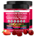 Adndale 180ct 15-in-1 Magnesium Glycinate Gummies 400 mg/serving with Ashwagandha, Tart Cherry & More