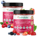 Adndale Magnesium Glycinate Gummies 180 CT with Ashwagandha, Malate & Taurate — Sugar-Free, Mixed Berry