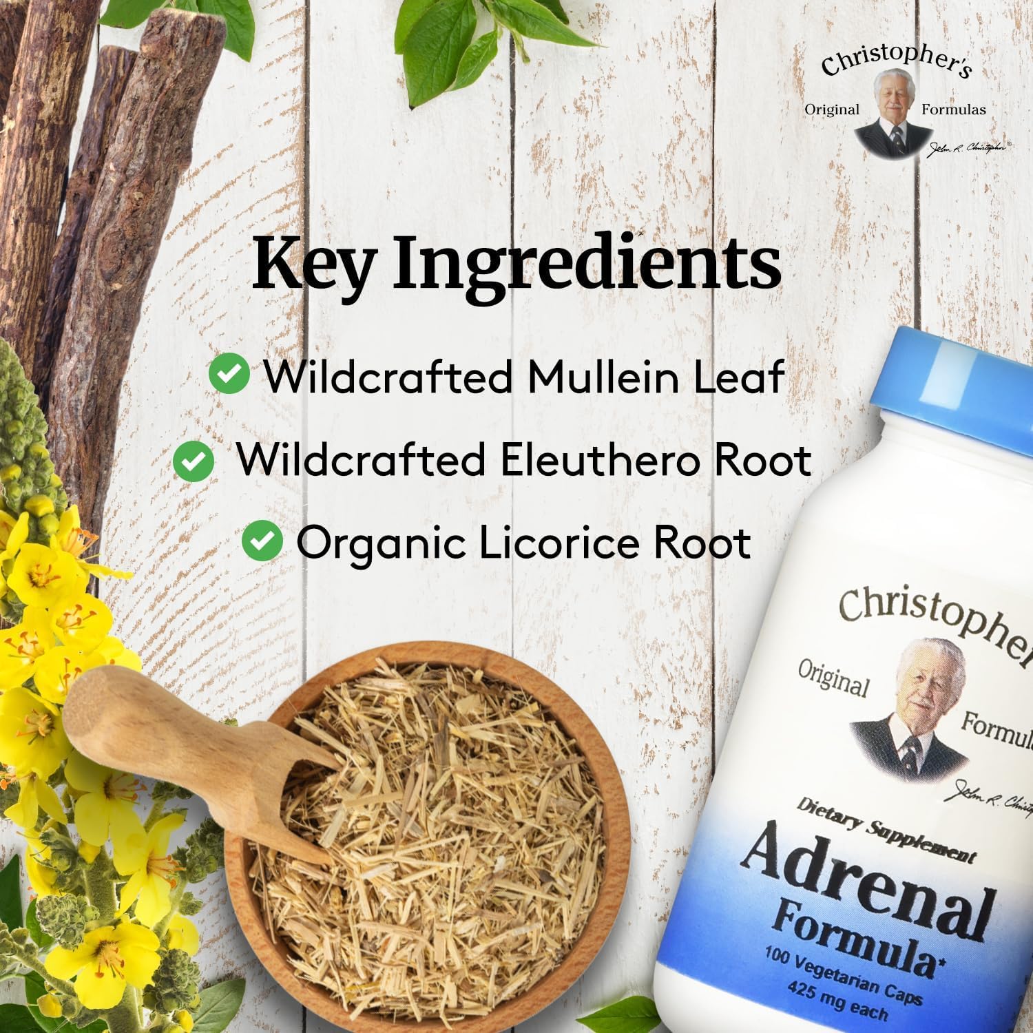 Christopher's Original Formulas Adrenal Formula – Stress & Adrenal Health