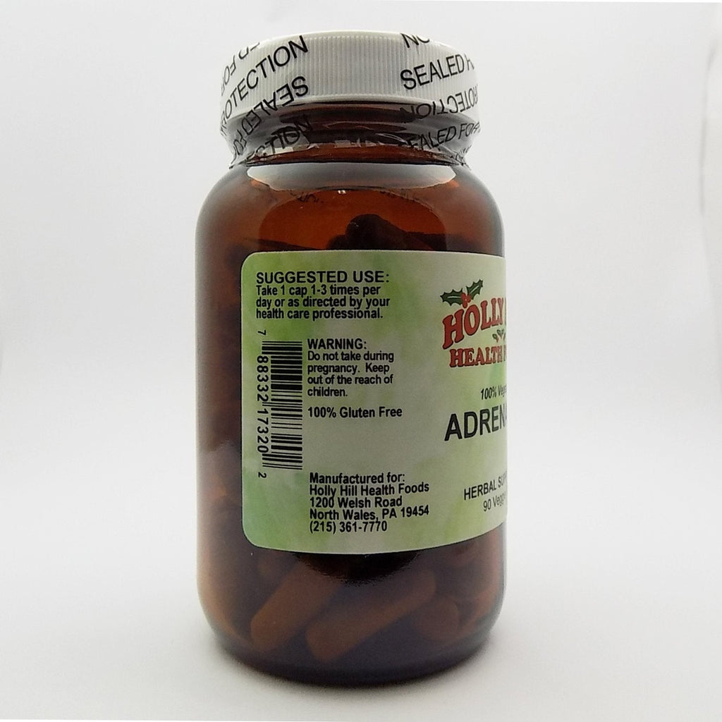 Holly Hill Health Foods – 100% Vegetarian Adrenal Rx (2-Pack) – 90 Vegetarian Capsules