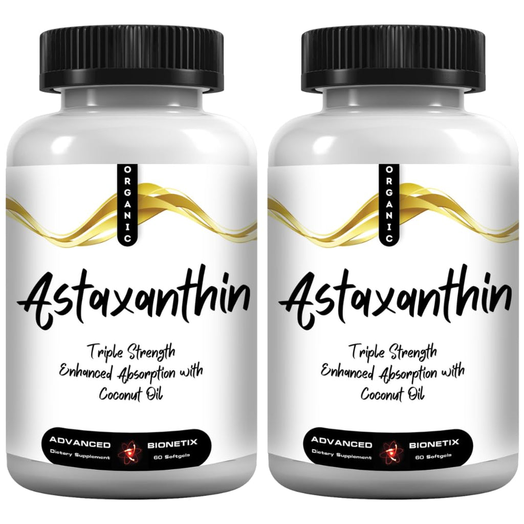 Advanced Bionetix AstaQuil Astaxanthin 12mg - 2 Pack, 120 Softgels
