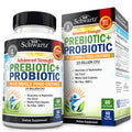 Advanced Prebiotics & Probiotics for Immune & Digestive Health - 60 Capsules