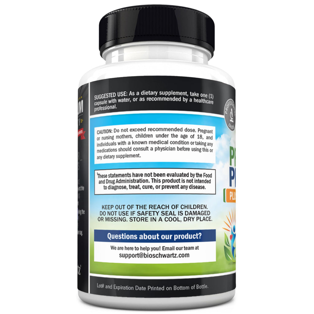 Advanced Prebiotics & Probiotics for Immune & Digestive Health - 60 Capsules