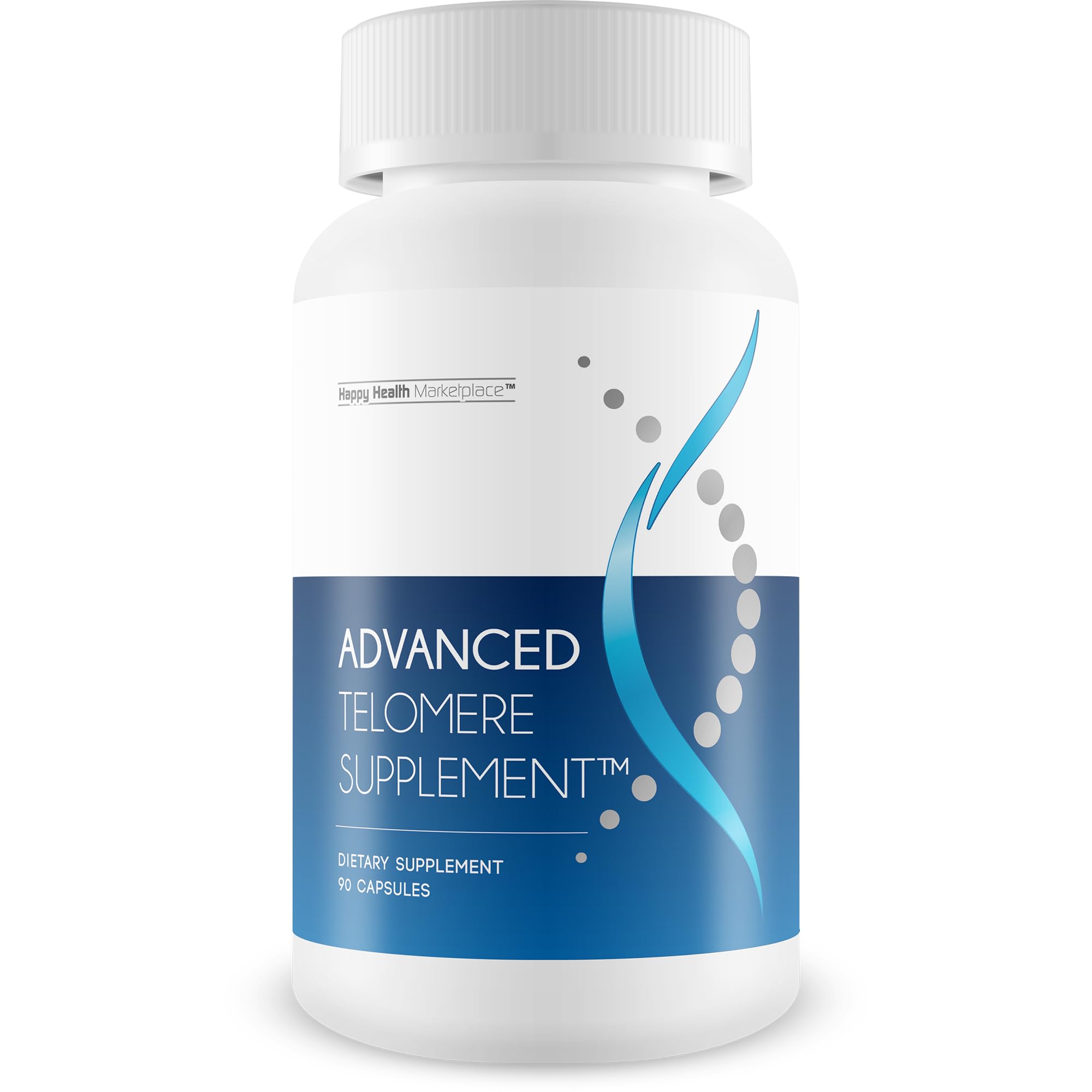 Advanced Telomere Support – Best Telomere Supplement for Anti-Aging, NAD Boost & Nrf2 Activation