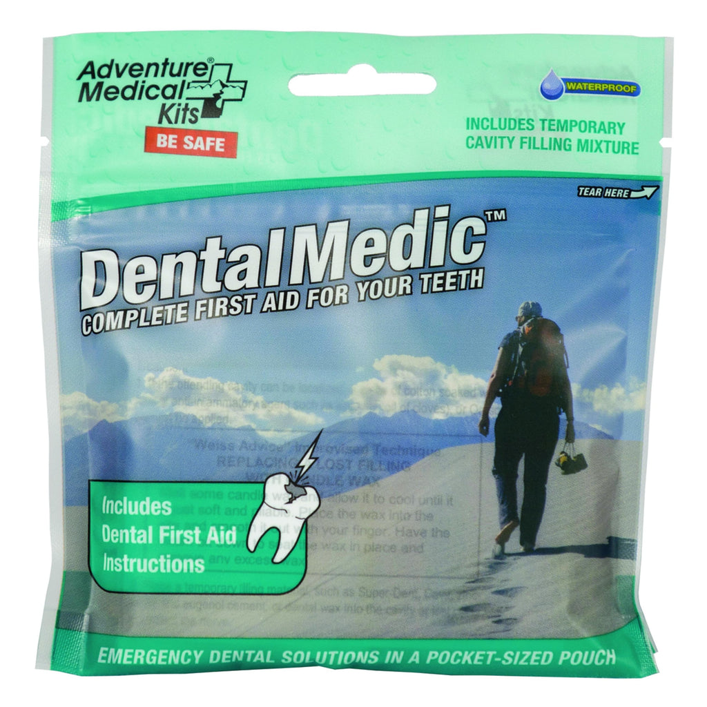 Adventure Medical Kits Dental Medic Kit - Travel Dental Emergency Kit with Orasol Gel & Temporary Cavity Filling