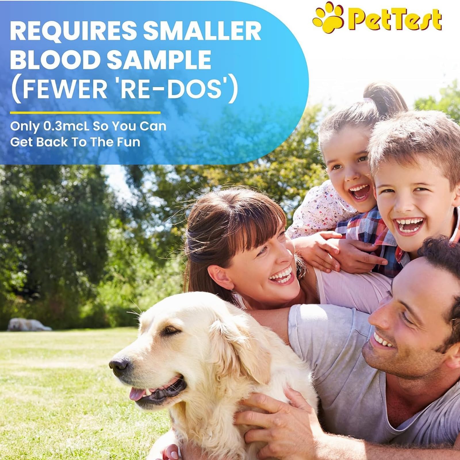 Advocate PetTest Painless Glucose Monitoring Kit for Dogs & Cats | Wireless PetLink+ Meter