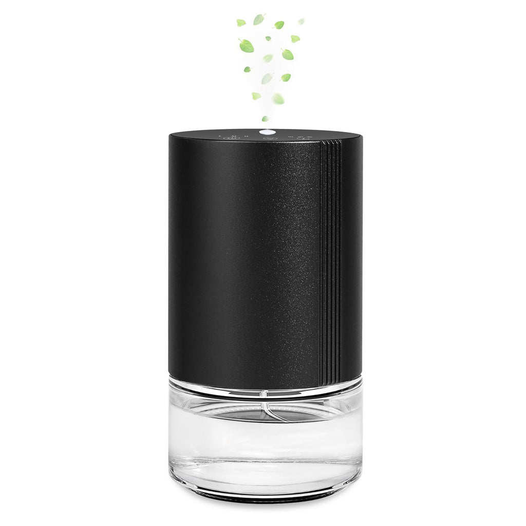 Aeeteek Essential Oil Diffuser | Waterless, 100ml, Rechargeable, 7-Color Ambient Light – Home, Car, Office