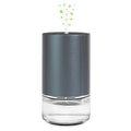 Aeeteek Essential Oil Diffuser | Waterless Nano Mist, 100ml, 7-Color Ambient Light, Rechargeable (Grey)