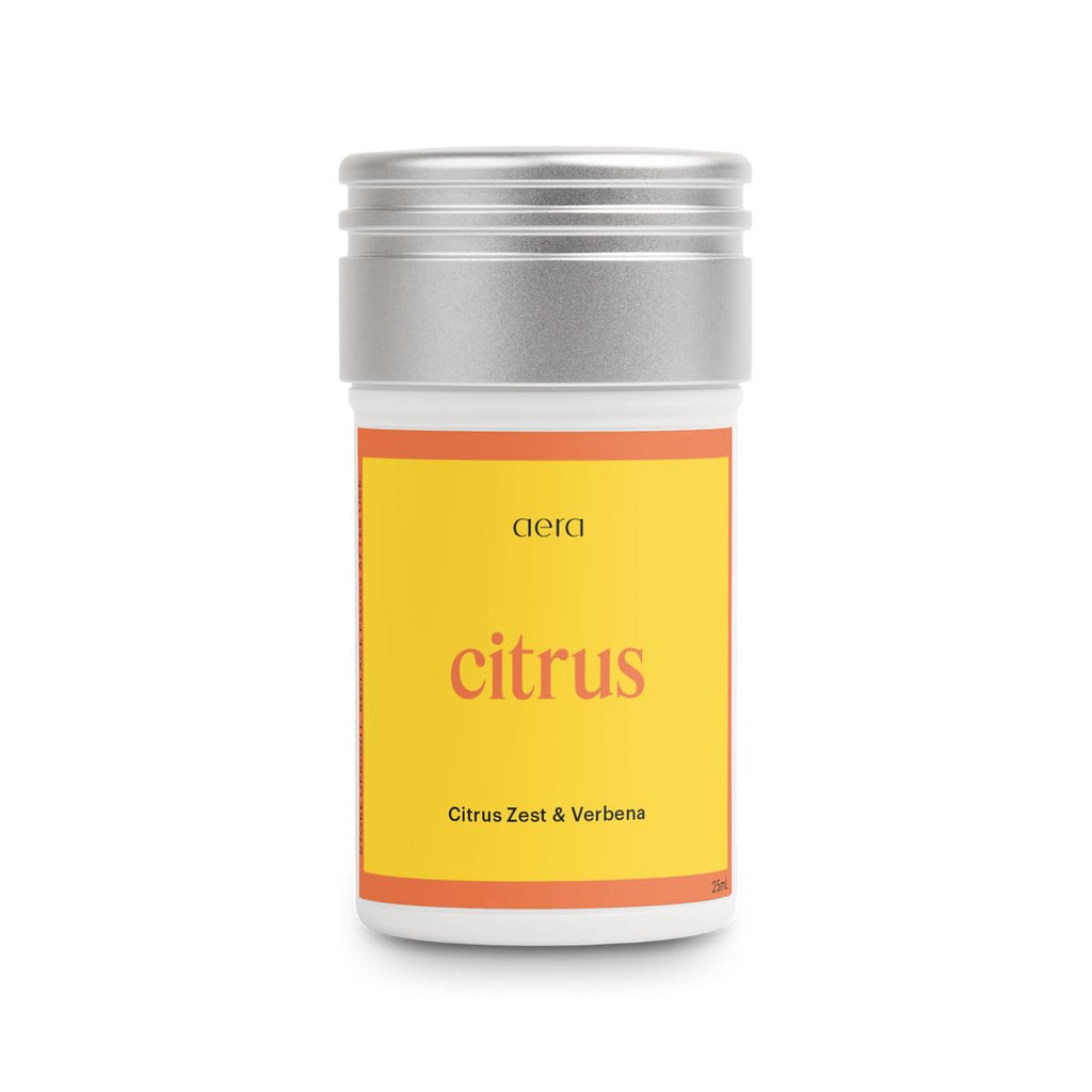 Aera Waterless Essential Oil Diffuser + Citrus Refill for Large Rooms (500–1000 sq ft) | Alexa & App Control