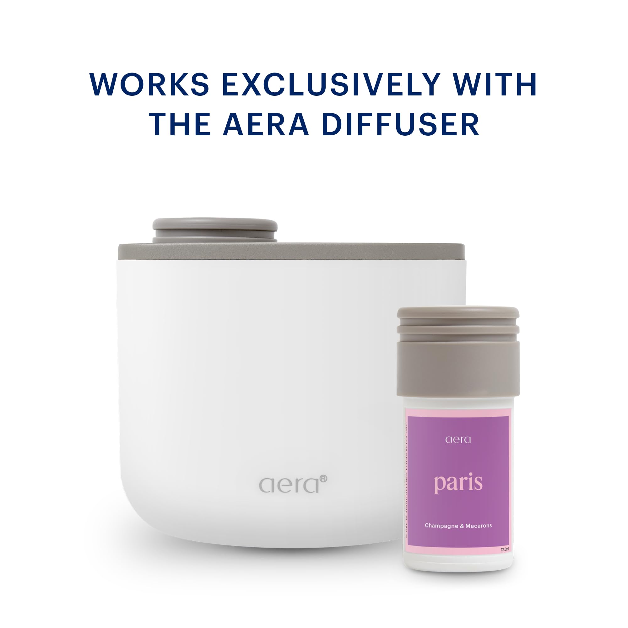 Aera Mini Destinations Paris – Essential Oil for Home (Floral, Champagne & Macarons) | Capsule Diffuser