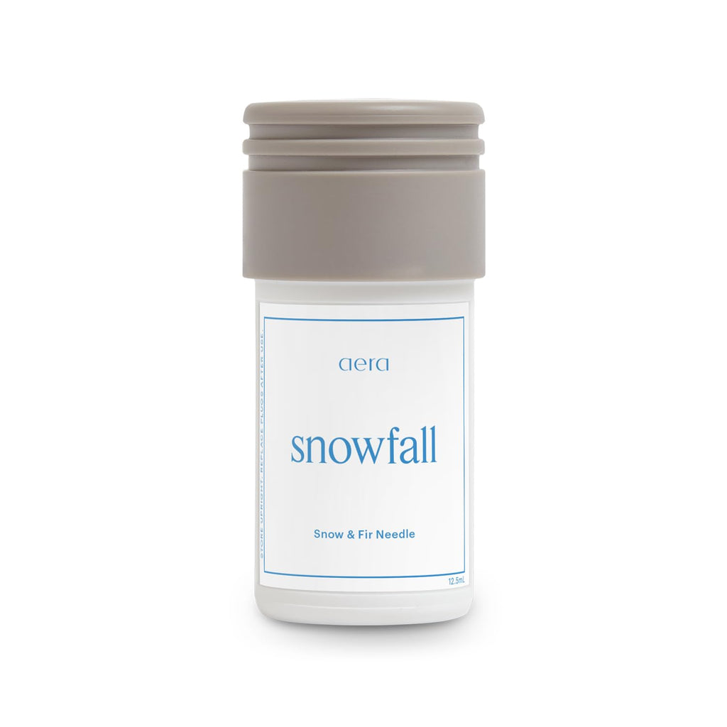 Aera Mini Snowfall – Smart Home Scent Refill – Crisp Winter and Pine Fragrance – Lasts Up to 3 Months – Works with The Aera Mini Diffuser