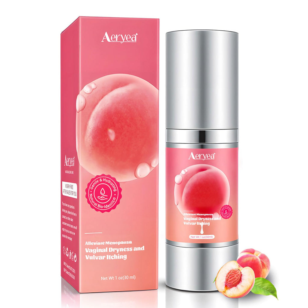 Aeryea Natural Bioidentical Estriol Cream for Women — Menopause Support, 1 fl oz (2 Month Supply)