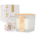 Aeviva White Musk Scented Candle – 7.04 oz Soy Wax, Wooden Wick