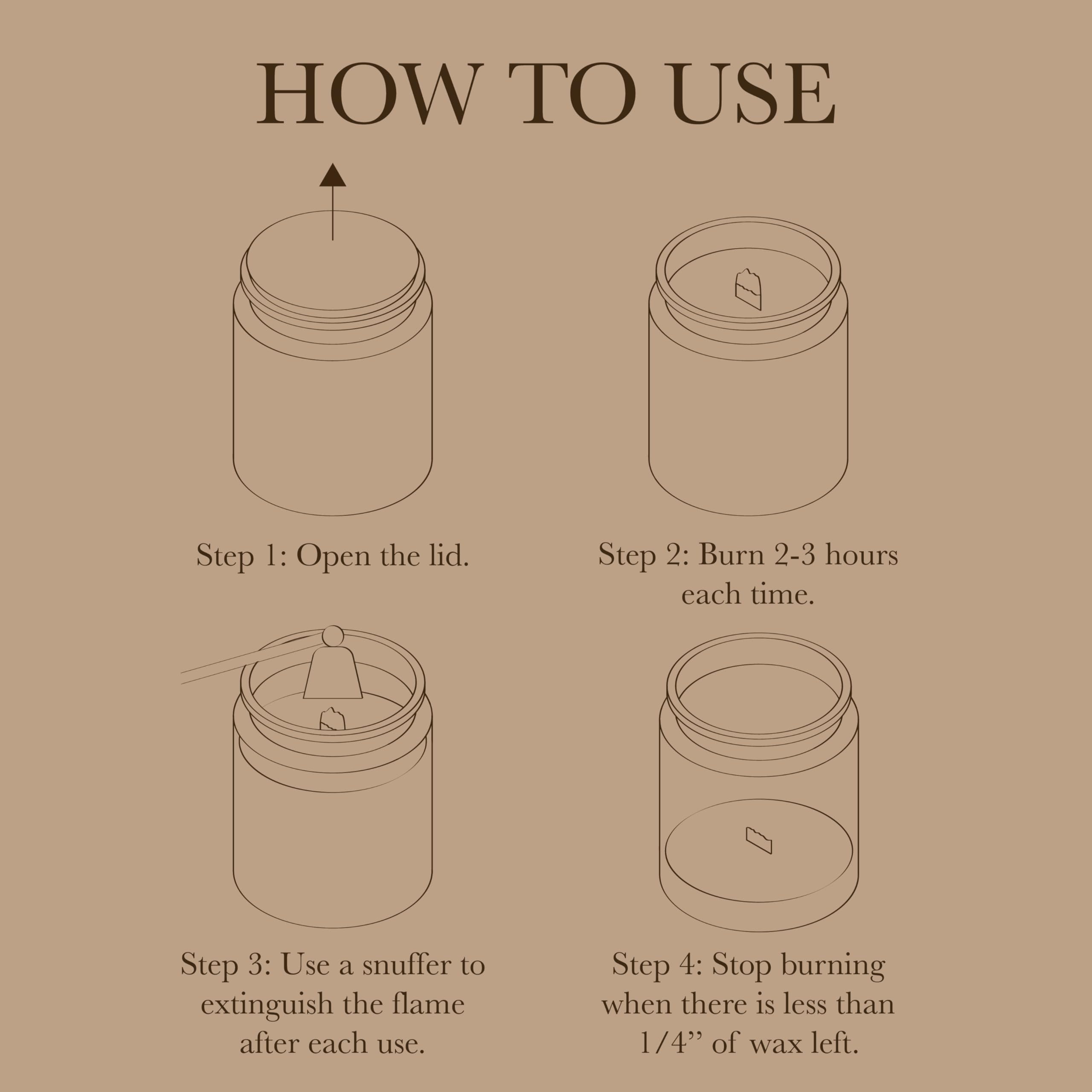 Aeviva Citrus & Sage Scented Candle – 7.05 oz Natural Soy Wax, Double Wood Wick, Amber Jar Gift