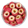 AFKCCPD Original Freeze-Dried Hawthorn – Whole Pitted 1.06lb/480g, Seedless Hollow Stem, Sour & Sweet for Tea