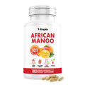 African Mango Capsules for Immune Support, Metabolism & Wellness - Pure 10:1 Irvingia Gabonensis Extract, 180 Veggie Capsules (Non-GMO, Gluten-Free, Vegan)