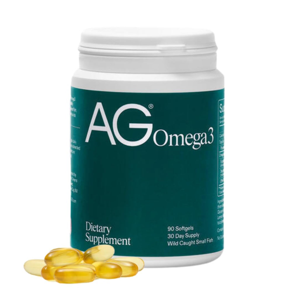 AG1 Omega3 Fish Oil Softgels – 2000mg EPA & DHA from Wild-Caught Fish | 90 Capsules | Athletic Greens