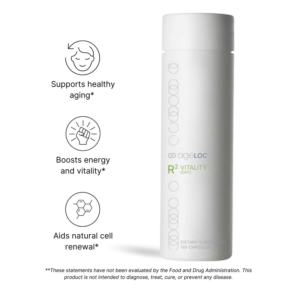 ageLOC Nu Skin R² Day (Vitality) – Supports Cellular Purification and Youthful Gene Expression