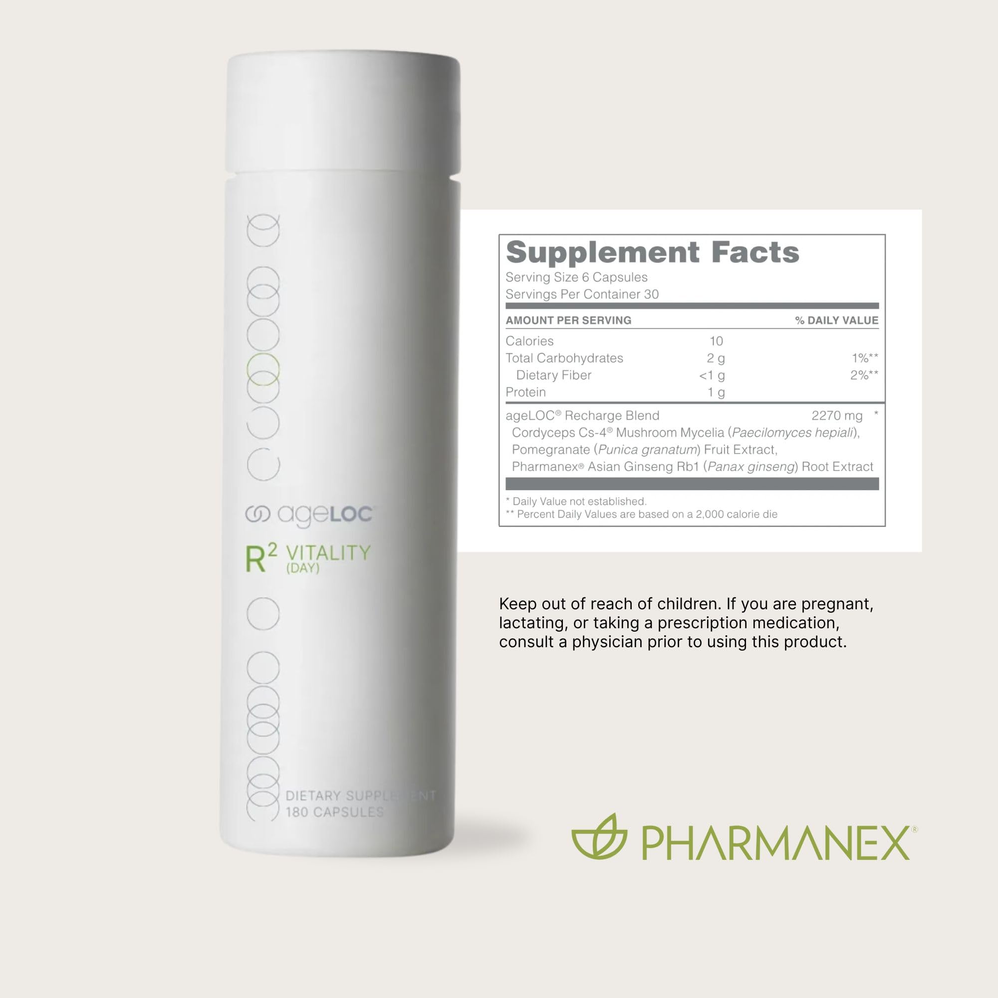 ageLOC Nu Skin R² Day (Vitality) – Supports Cellular Purification and Youthful Gene Expression