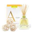 AGRARIA AirEssence Flower & Reed Diffuser Set – Handmade Sola Flower Luxury Home Fragrance