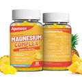 Agumoon Magnesium Gummies 800mg with Zinc & B Vitamins – Pineapple, 120 Count | Non-GMO, Gluten-Free