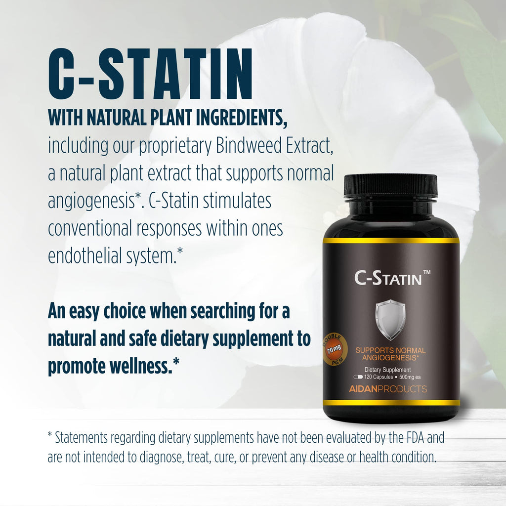 Aidan Products C-Statin Support for Normal Angiogenesis | 120 Capsules