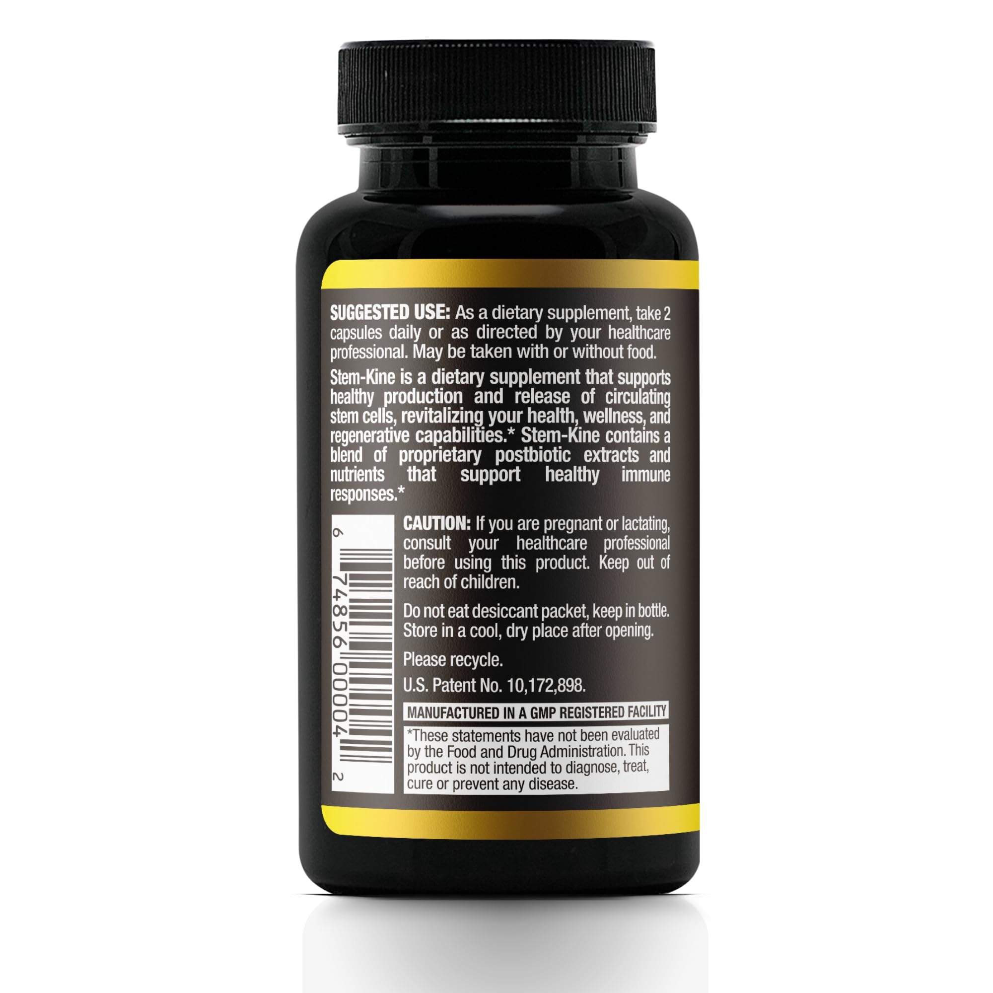 Aidan Stem-Kine Stem Cell Supplements | Clinically Proven, 60 Capsules