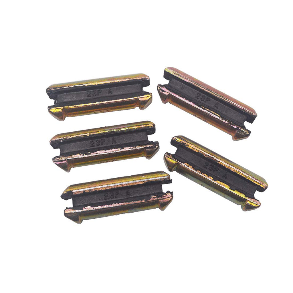 AIPICO 5 Pcs Yellow Flex Bucket Tooth Pins for 23/230 Teeth (T23P D39094, 23FP)