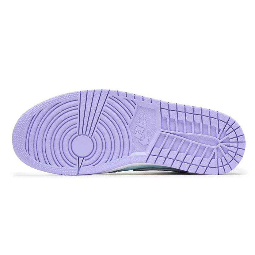 Jordan 1 Mid 'Purple Aqua'