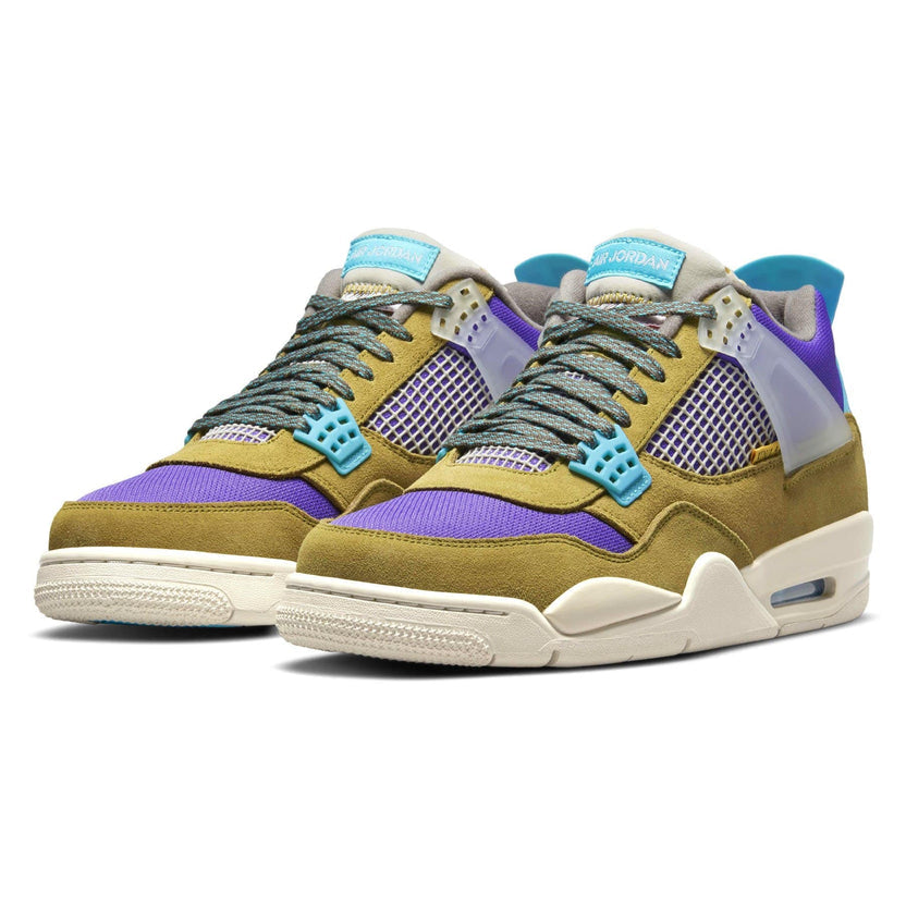 Jordan 4 Retro Union 'Desert Moss'