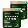 Airboy Liposomal Nicotinamide Riboside 900 mg – NAD+ Support with Resveratrol & Quercetin | 80 Capsules (2 Pack)