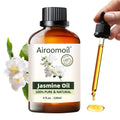 Airoomoil Jasmine Essential Oil – 100% Natural, Premium Grade, 4 oz (120 ml) for Diffusers, Skin Care & Aromatherapy