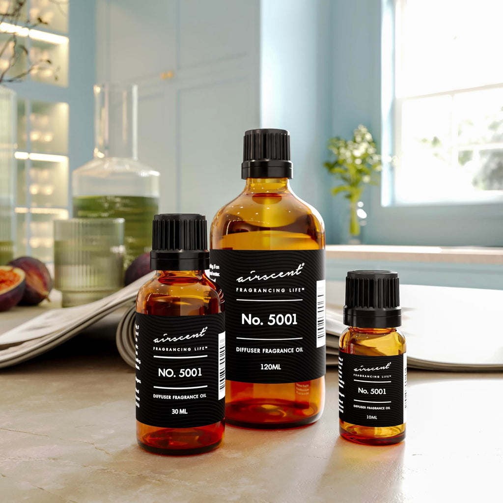 AirScent Baccarat Rouge Inspired Diffuser Oil - Premium Fragrance Oil 120 mL (4 fl oz) - Diffuser & Crafting