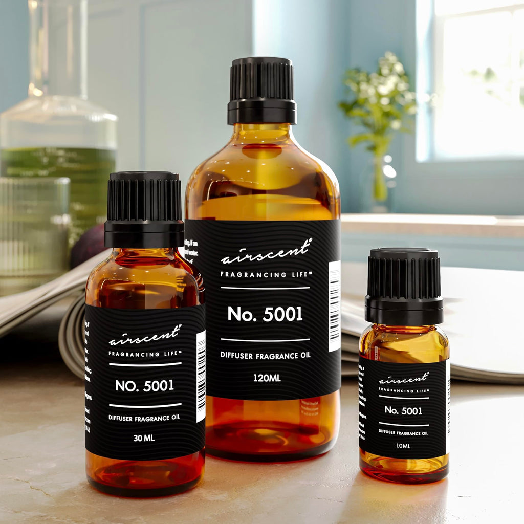 AirScent Baccarat Rouge Inspired Diffuser Oil - Premium Fragrance Oil 120 mL (4 fl oz) - Diffuser & Crafting