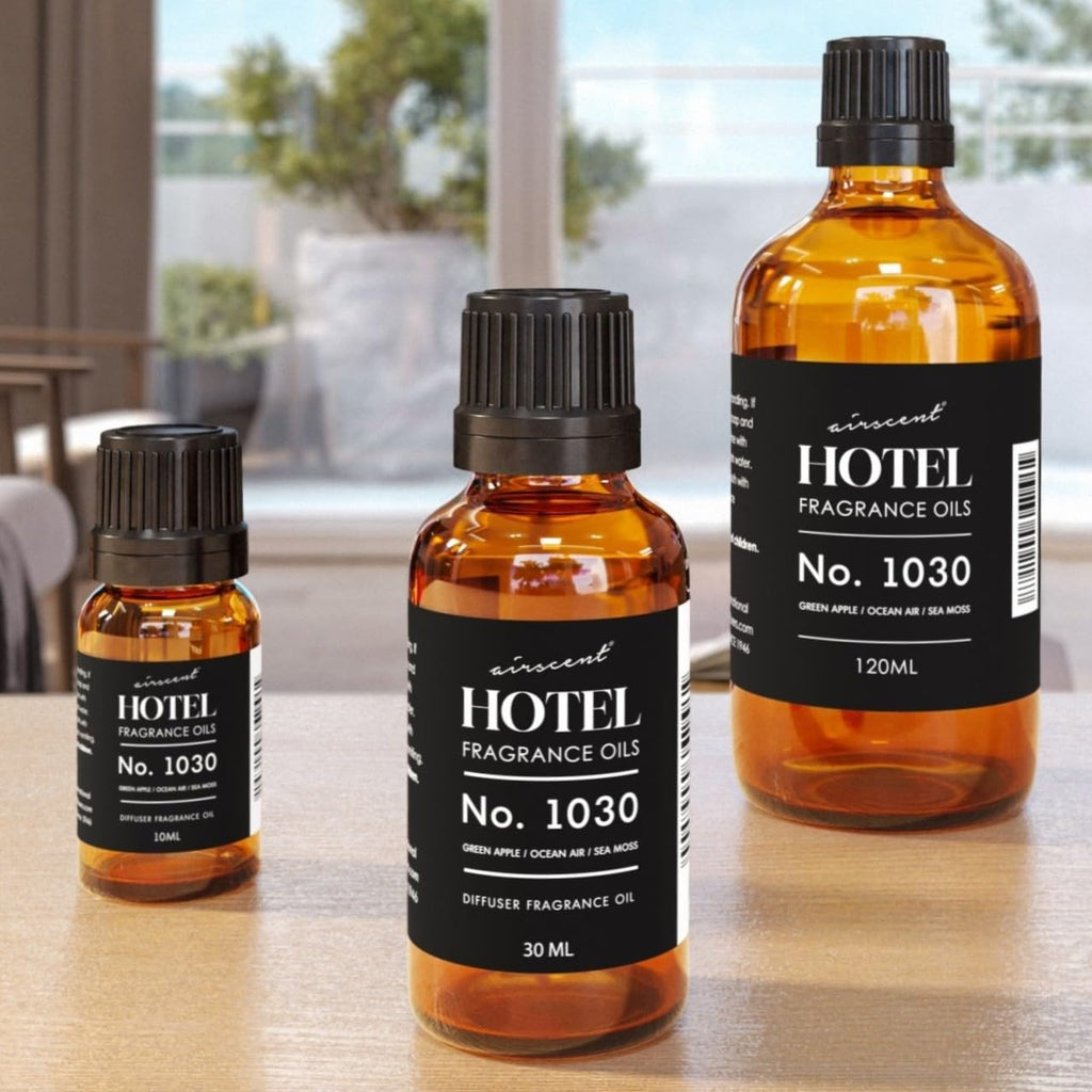 Air-Scent Hotel Diffuser Oil No. 1030 – Beach House Scent (10 mL) for Ultrasonic & Waterless Diffusers