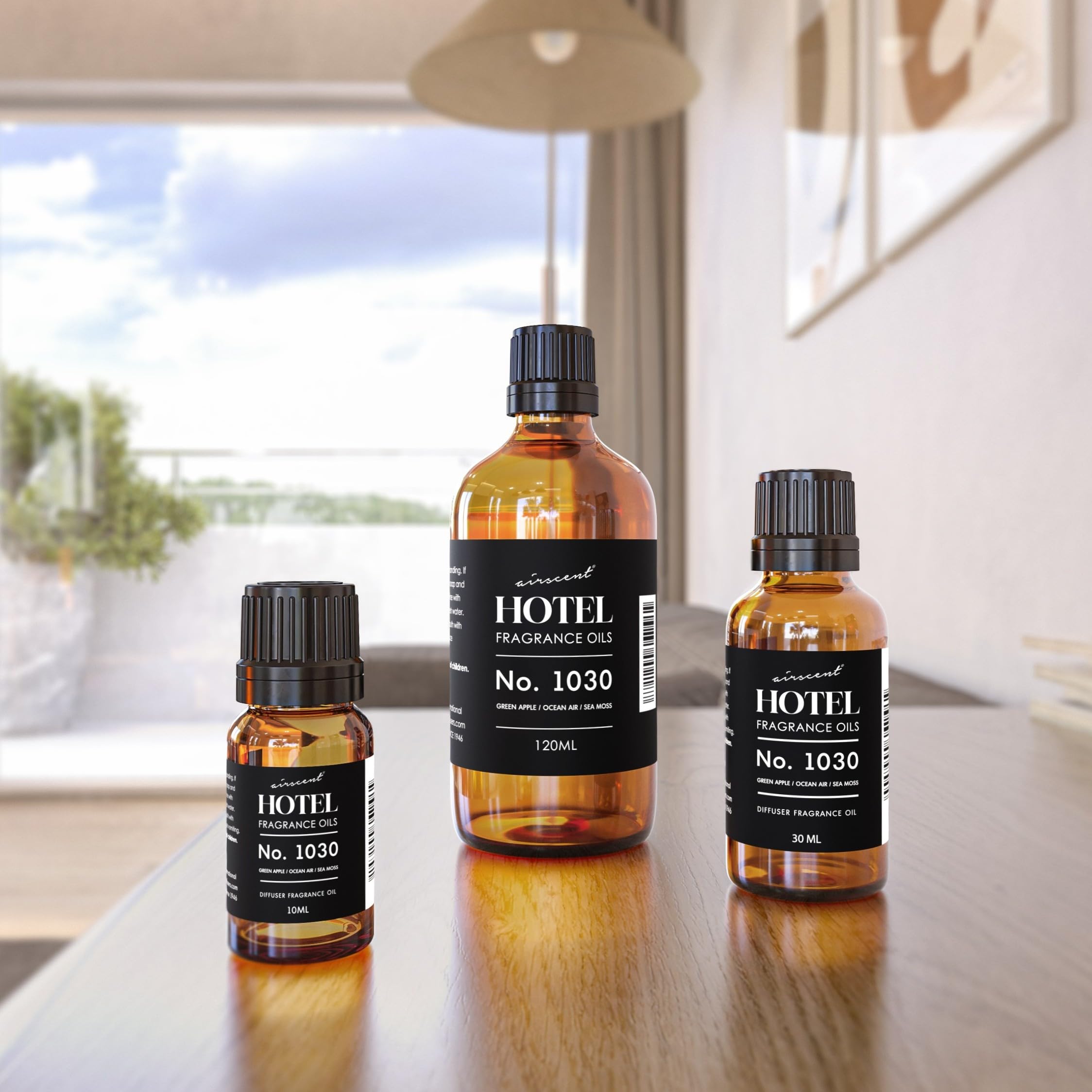 Air-Scent Hotel Diffuser Oil No. 1030 – Beach House Scent (10 mL) for Ultrasonic & Waterless Diffusers