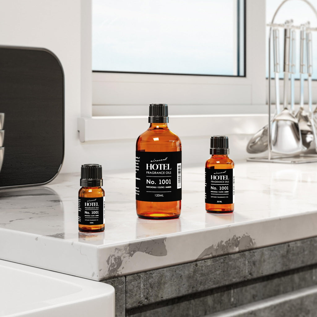 AirScent Hotel Diffuser Oil No. 1001 - Patchouli Clove Amber - Hotel Scent Dupe, 10 mL