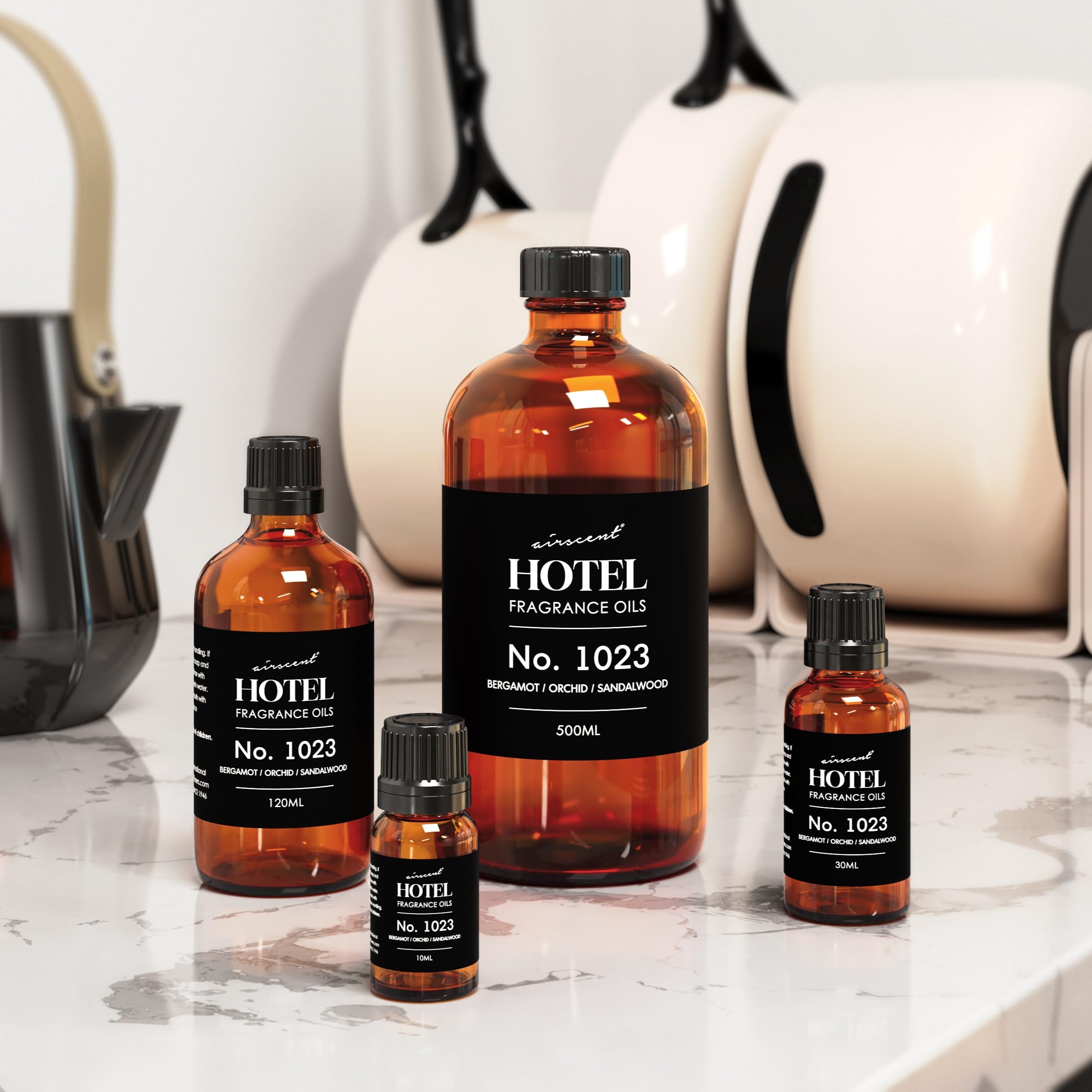 AirScent Hotel Diffuser Oil No. 1023 – Baccarat Hotel Inspired, 120 mL