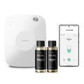Airversa Smart Waterless Diffuser 400mL | 200mL Fragrance Oils | 2000 sq ft Coverage | ANA White Kit