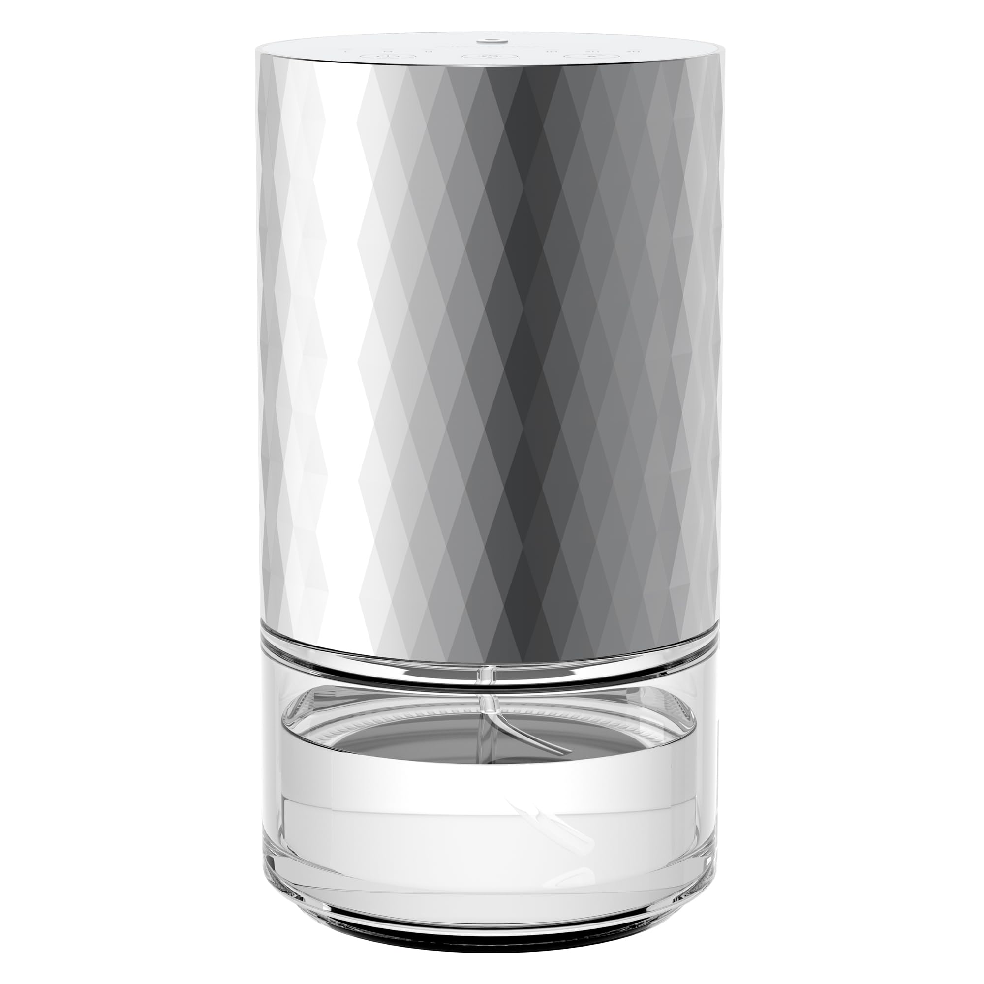 Airversa Waterless Diffuser 100ml Silver – Battery-Operated Nano Mist, 3 Mist Settings