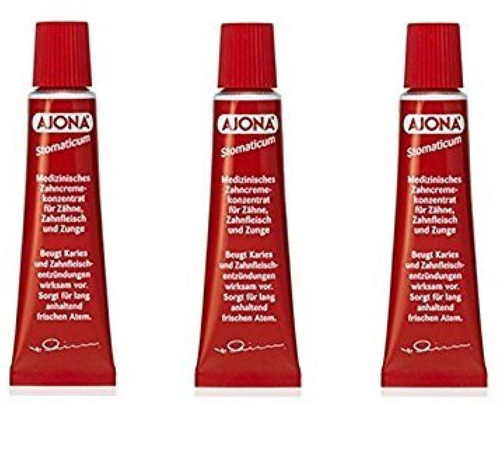 Ajona Stomaticum Toothpaste 25ml – Pack of 3