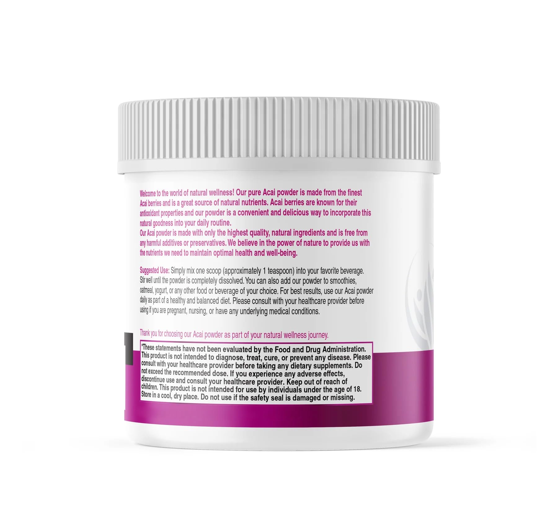 AKI Acai Powder - Non-GMO, Vegan, Gluten Free | 150g Smoothie Powder