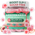 Akkermansia Probiotics Gummies with Prebiotics Fiber | 300 Billion AFU | Gut Health & Metabolism