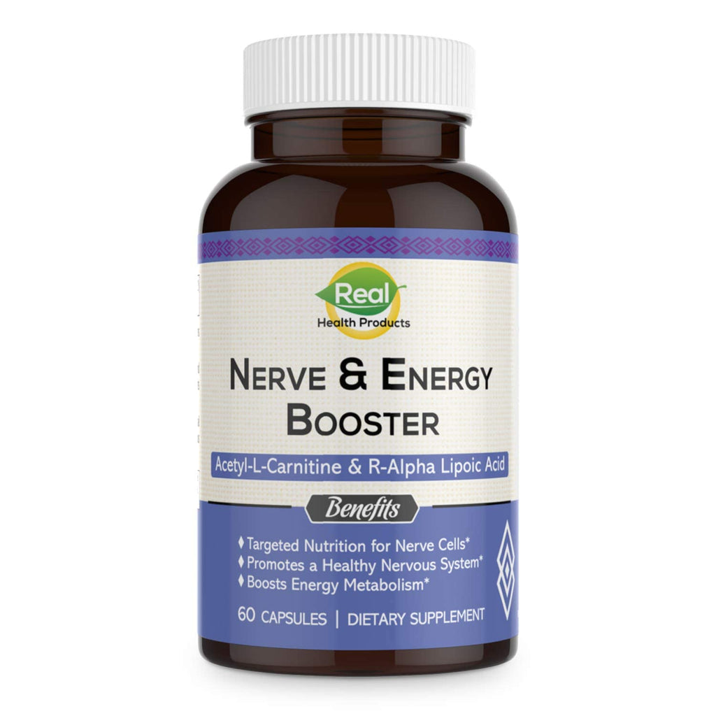 ALA Supplement - R-Alpha Lipoic Acid 300mg & Acetyl L-Carnitine 1000mg – Nerve, Cardiovascular & Cognitive Support (60 Capsules)