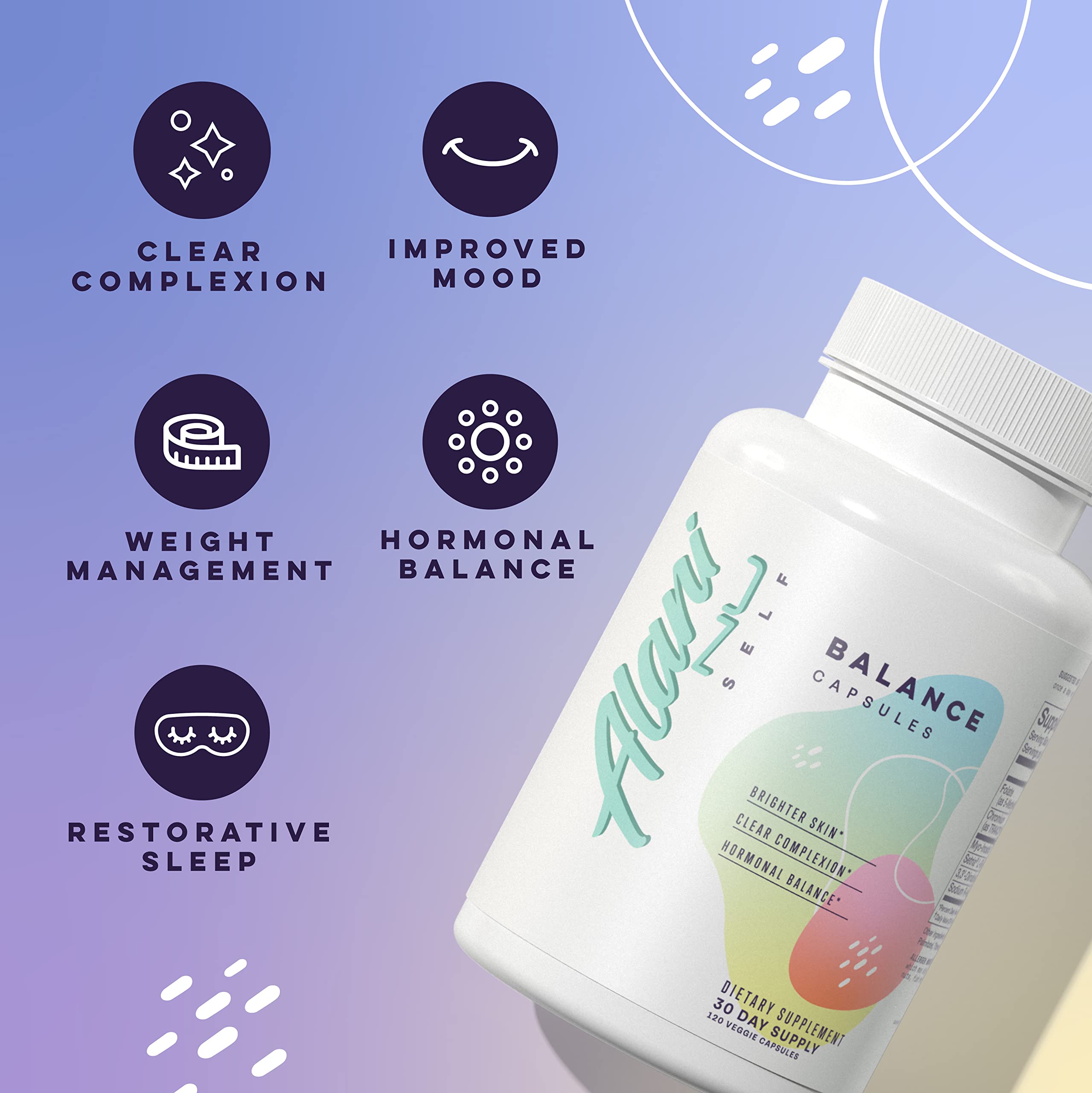 Alani Nu Hormonal Balance, Weight Management & Skin Support | 120 Capsules