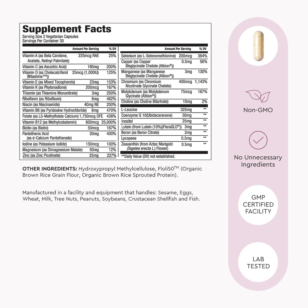 Alaya Naturals Daily Essentials Multivitamin for Women | Complete Daily Nutrition